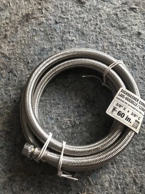 Kit conector lavavajillas universal de acero inoxidable Watts NUEVO D60U *****INCOMPLETO**** Foto 1 de 3