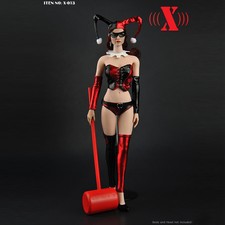X-TOYS 1/6 Scale Harley Quinn Clothes Set for 12'' Action Figure X-013 