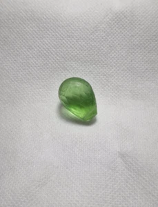 Green Peridot Hydro Gemstone Dorp Shape Loose 15x20 mm 26.10 Carat - Picture 1 of 7