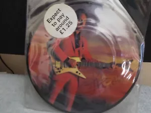 7" John Entwistle Too Late the Hero, Pic Disc authentisch handsigniert The Who - Bild 1 von 3