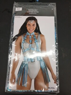 Festival Belt Bottom Suit Yourself Fancy Dress Halloween Adult Costume Accessory - Image 1 of 4