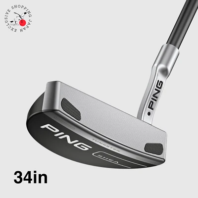 PING 2023 SHEA Mid Mallet Putter 34in Graphite Shaft PP58 Grip Men Right Handed - Image 1 of 4