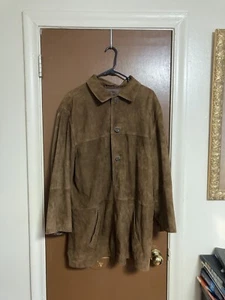 Jos A Bank Trench Coat Brown (Size L). - Picture 1 of 4