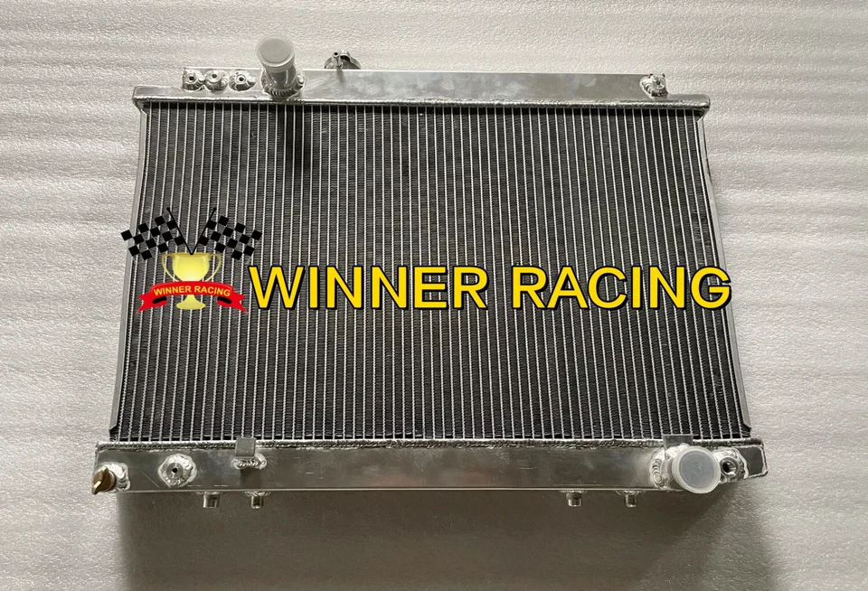 铝制散热器 适合 1986 - 1993 年 丰田 SUPRA MK3 MA70; 7M-GTE 3.0L A/T 56 毫米 核心 — 第 1/4 张图片