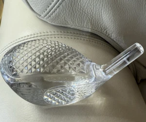 Paperweight Waterford Crystal Oversize Golf Driver Head Paperweight Discontinued - Picture 1 of 18