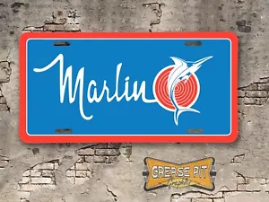 AMC American Motors Marlin Novelty License Plate - Picture 1 of 1