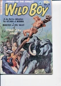 WILD BOY 4 VG+ PAINTED COVER 1951 - Bild 1 von 2