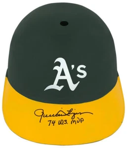 Rollie Fingers Signed A's Souvenir Replica Batting Helmet w/74 WS MVP - (SS COA) - Picture 1 of 1