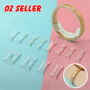 12x Invisible Tightener Ring Size Reducer Resizing Adjuster Jewellery Tools New - Picture 1 of 6
