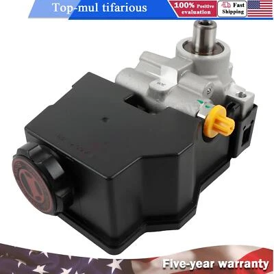 Power Steering Pump w/ Reservoir For Chevrolet Camaro Pontiac Firebird 1998-2002 - Image 1 of 4