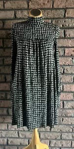 Y1 vintage juicy couture silk mini dress key mock neck Size small women’s - Picture 1 of 10