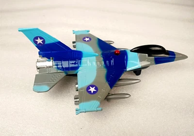 Indian Centy Toy F 16 Fire Blade Pull Back Jet Child Games toy Color(Assorted) - Image 1 of 4