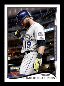 2014 Baseball Topps Update Charlie Blackmon Colorado Rockies #US-299 ASG - Picture 1 of 2