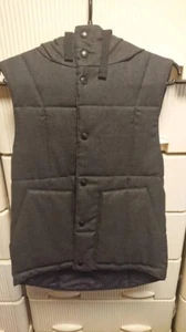 Engineered Garments Primaloft Hoodie Down Vest Jacket Blouson Men XS Dark Gray - Picture 1 of 4