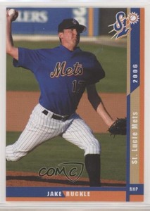 2006 Grandstand St Lucie Mets Jake Ruckle #17