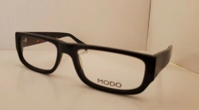 Monturas de gafas de borde completo hechas a mano MODO 5019 53-17-145 NEGRAS Foto 1 de 4