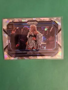 2023 Panini Prizm Plata Hielo Agrietado #57 Zelina Vega Smackdown Star LWO - Imagen 1 de 4