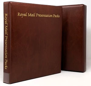 Royal Mail Presentation Pack Satchel With Case +13 Inserts Used MF109100 - Picture 1 of 7