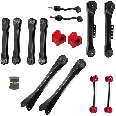 Kit de suspensión de brazo de control de 16 piezas para Jeep Wrangler TJ AWD 1997-2006 Foto 1 de 4