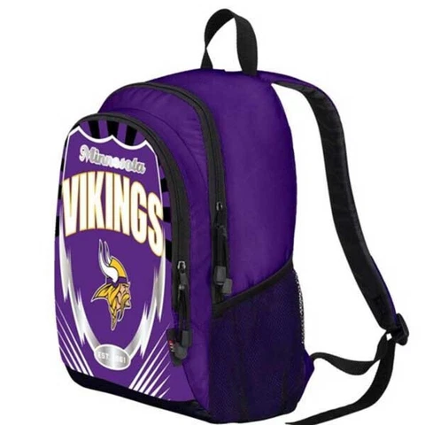 Minnesota Vikings Kids Lightning Backpack - NFL Cover