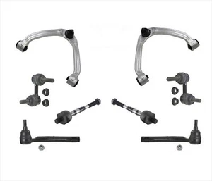 Front Upper Control Arms Sway Bar Links Tie Rods for Infiniti M35 06-10 - Picture 1 of 7
