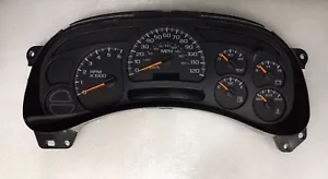 2003 2004 Chevy GMC Silverado Sierra Rebuilt Speedometer Gauge Cluster 15114649 - Picture 1 of 1