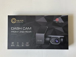 OMBAR Dash Cam Front and Rear 4K/2K/1080P+1080P 5G WiFi GPS, Dash Camera - Picture 1 of 7