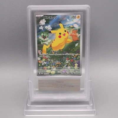 Pokemon Card ARS9 Pikachu 218/SV-P Promo 2024 PSA Japanese PS623 - Image 1 of 3