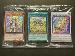Maiden Of White + Wishes + Ultimate Spirit Dragon | HOLO BLEED SEALED! | YuGiOh! - Picture 1 of 13