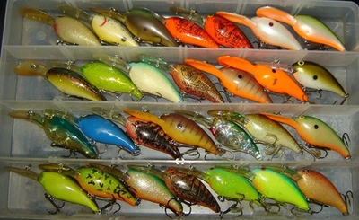 Señuelos Norman Tackle Box colores resistentes (tú eliges, tu elección) Foto 1 de 4