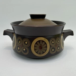 Vintage Denby Arabesque Casserole Dish Retro 60's 70's Dining - Picture 1 of 11
