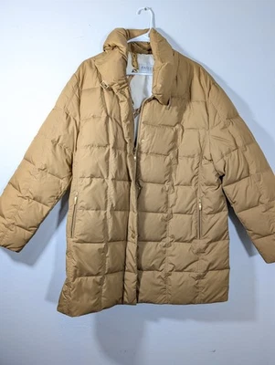 Abrigo chaqueta acolchada Basler marrón a presión/zip para mujer Foto 1 de 4