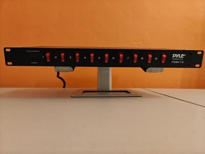Pyle PDU (PDBC70) – 9-Outlet Power Distribution Unit - Rack Mountable - Image 1 of 3