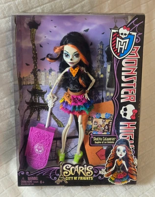 Monster High SKELITA CALAVERAS Daughter of Eskeletos Scaris City of Frights Doll - Image 1 of 2