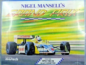 SINCLAIR ZX SPECTRUM -- NIGEL MANSELL`S GRAND PRIX (MARTECH/ELECTRONIC ARTS) - Picture 1 of 3