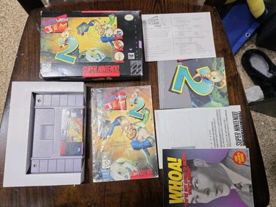 Earthworm Jim 2 Super Nintendo SNES CIB NES II ll Reg, Poster, Manual, COMPLETE! - Image 1 of 4