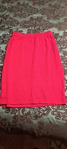 St John Collection Strickrock 10 UsA rot - Bild 1 von 6