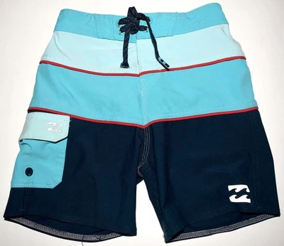 Board Shorts BILLABONG Aqua Navy para niños S?  (ver medidas.) Bañador FreeS&H Foto 1 de 3