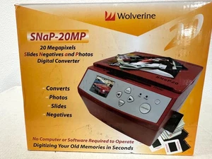 Wolverine SNaP-20MP Digital Converter For Photos Slides Negatives VGC - Picture 1 of 4