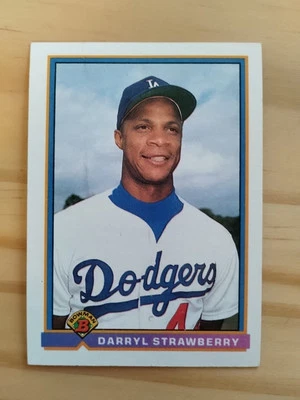 1991 Bowman - Darryl Strawberry #609 - Image 1 of 4