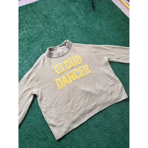 Maglione maglia donna taglia media H&M Cloud Dancer beige girocollo pullover - Foto 1 di 7