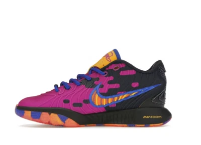 Lebron XXI SE Summerverse Boys Basketball Shoes FN5040-500, Hyper Violet - Sze 7 - Image 1 of 4