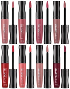 RIMMEL LONDON STAY MATTE LIQUID LIP COLOUR MANY SHADE AVAILABLE - Picture 1 of 22