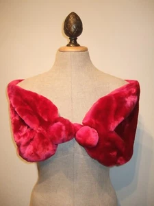 NUEVO COLLAR DE CHAL ENCOGER ULTRA SUAVE DE PIEL SINTÉTICA - Imagen 1 de 14