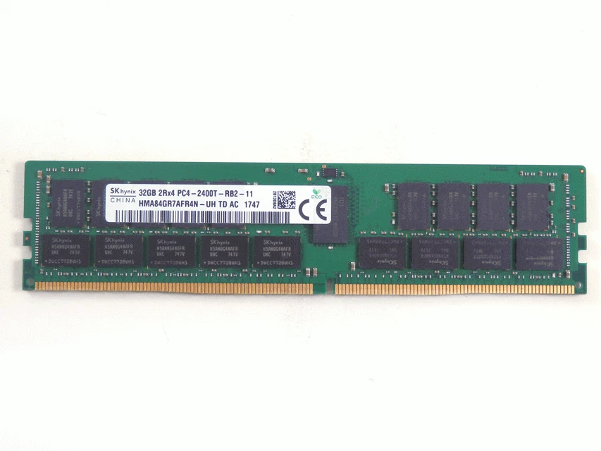 Genuine Brand New SKhynix 32GB 2Rx4 PC4-2400T-RB2-11 RAM Server Module - Image 1 of 1