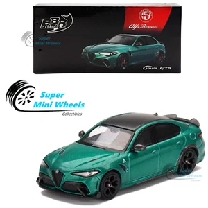 BBR Models 1:64 Alfa Romeo Giulia GTAm – Rosso GTA (Verde Montreal) Low Wing - Picture 1 of 5