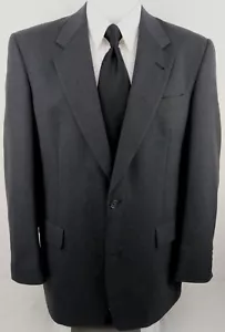 HART SCHAFFNER & MARX 41L Smokey Charcoal HSM 100S 2-Knopf Blazer belüftet gefüttert - Bild 1 von 10
