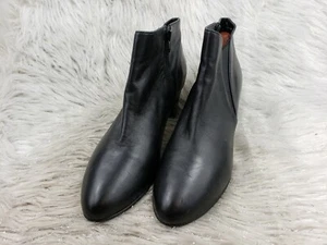 DAVID TATE Basic Black Casual Dress Ankle Heel Booties Boots Size 11 N - Picture 1 of 6