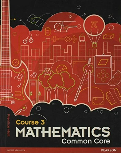 Middle Grade Math Common Core Course 3 by PRENTICE HALL - Image 1 of 1