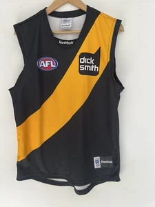 Vintage Richmond Tigers AFL Jumper Guernsey Jersey Reebok Size M Made In AUS - Picture 1 of 12
